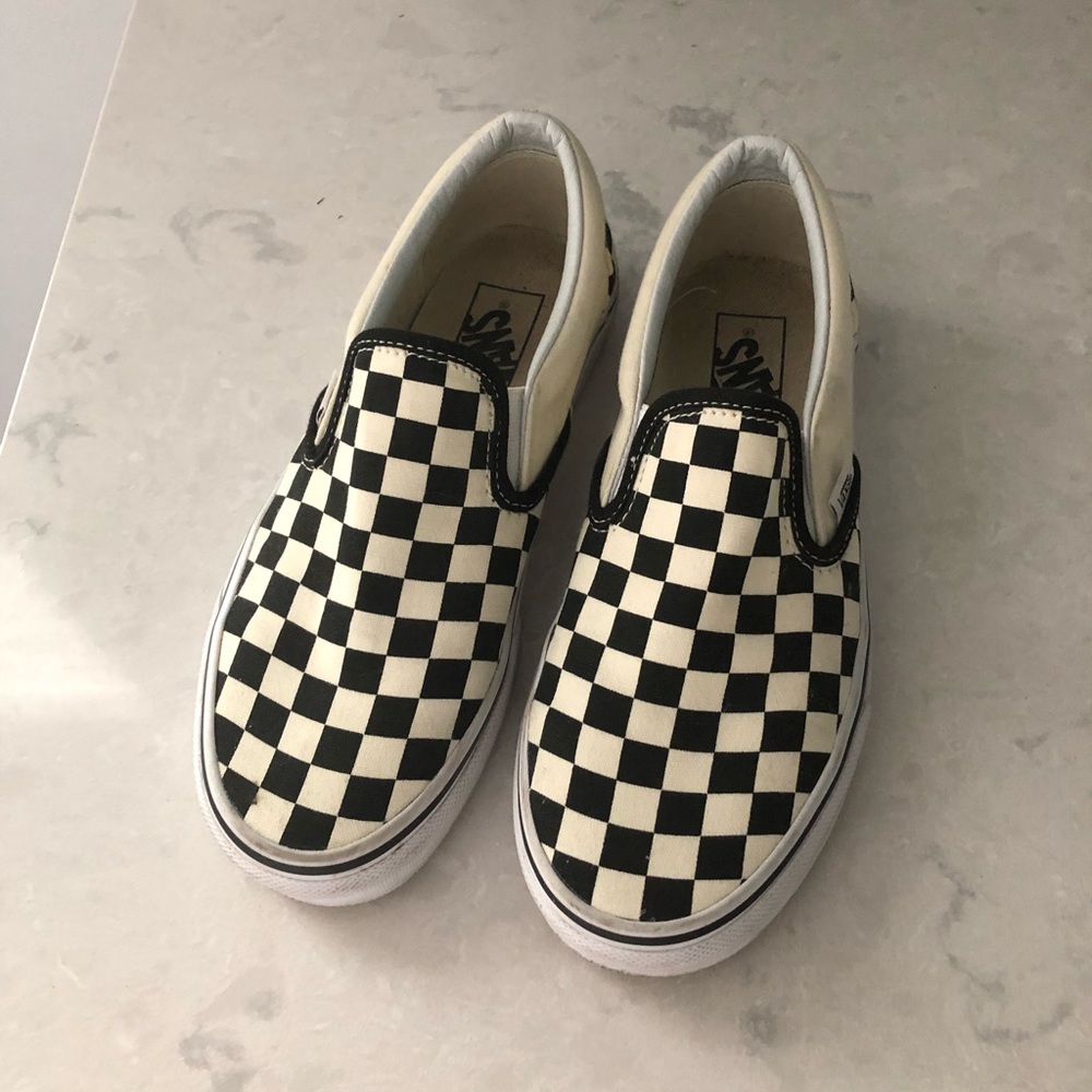Checkered Vans